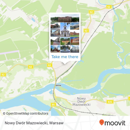 Nowy Dwór Mazowiecki map