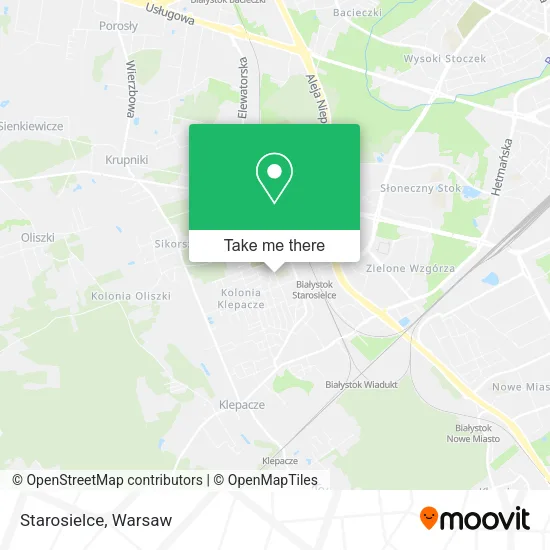 Карта Starosielce