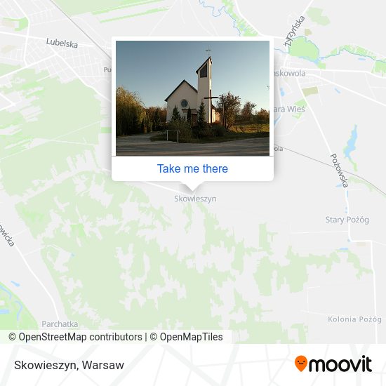 Skowieszyn map