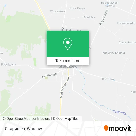 Карта Скаришев