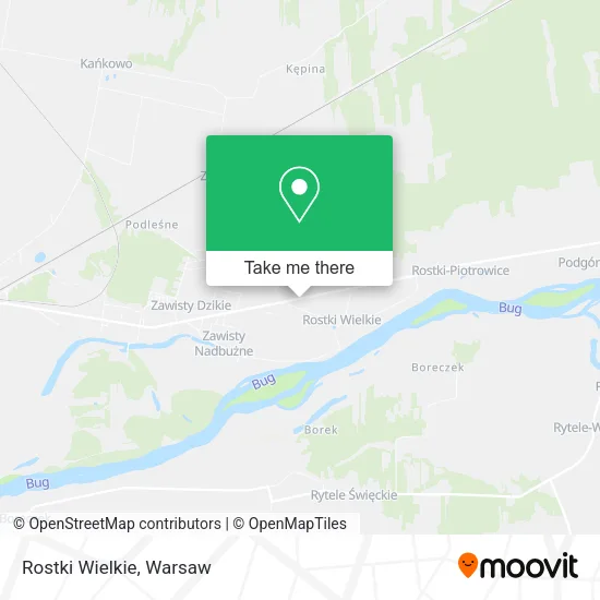 Rostki Wielkie map