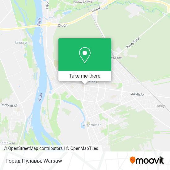 Горад Пулавы map