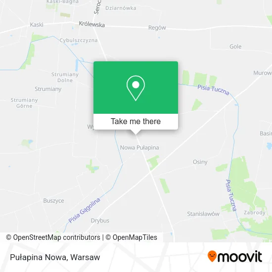 Pułapina Nowa map