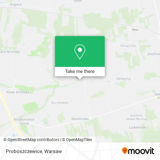 Proboszczewice map