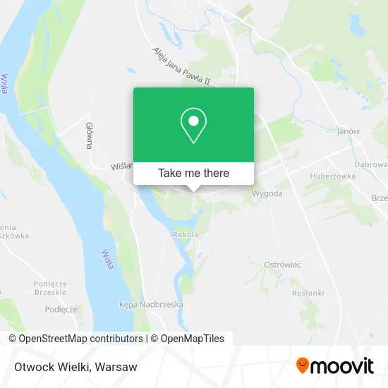Карта Otwock Wielki