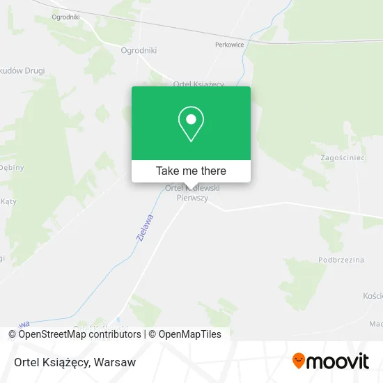Карта Ortel Książęcy