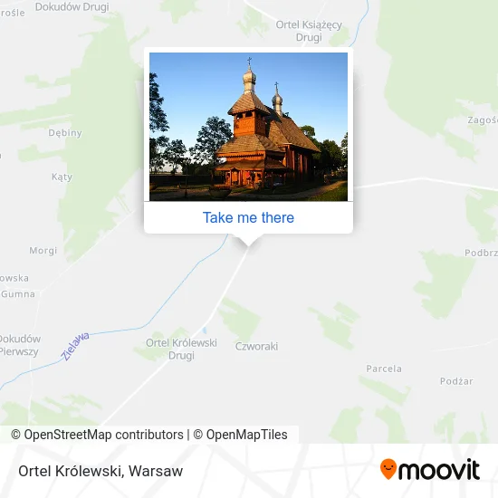 Карта Ortel Królewski