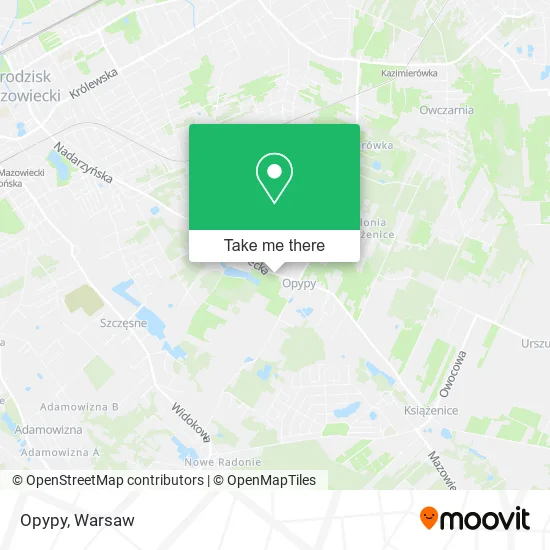 Карта Opypy