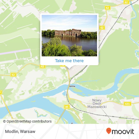 Modlin map