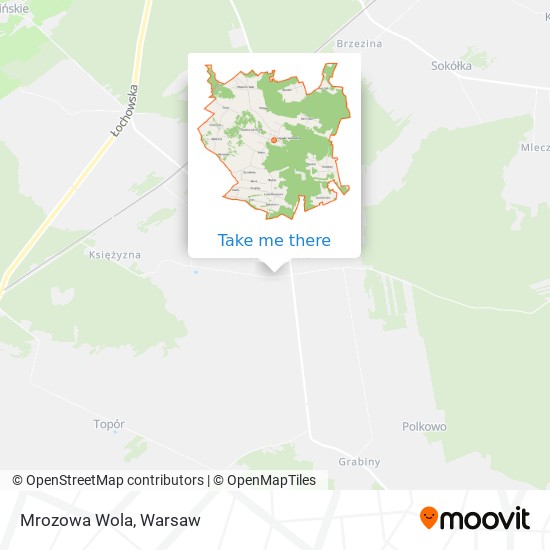 Mrozowa Wola map