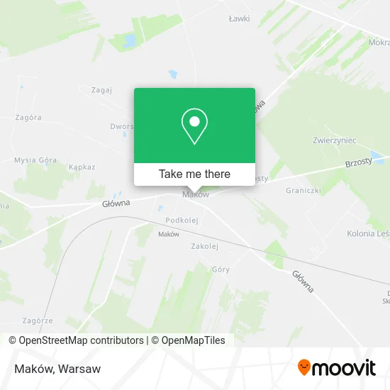 Карта Maków