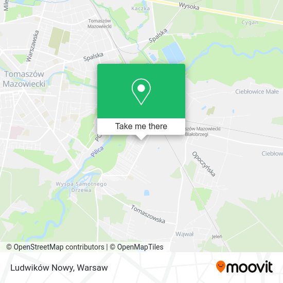 Ludwików Nowy map