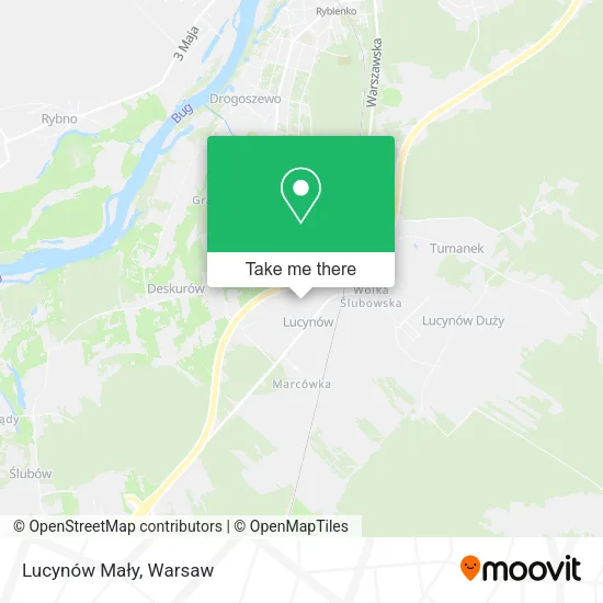 Карта Lucynów Mały