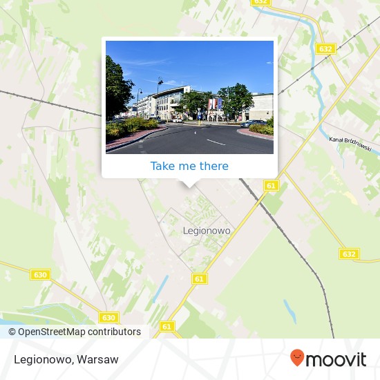 Legionowo map