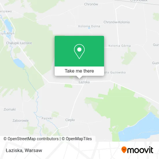 Карта Łaziska