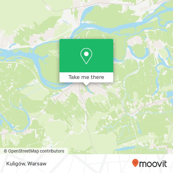 Kuligów map