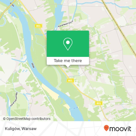 Kuligów map