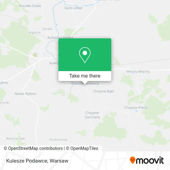 Карта Kulesze Podawce
