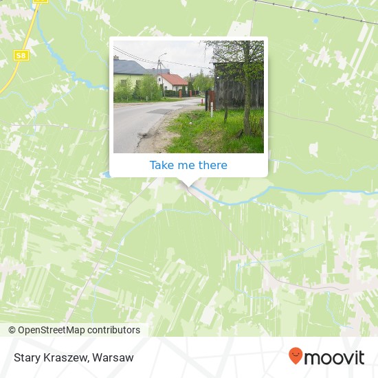 Карта Stary Kraszew