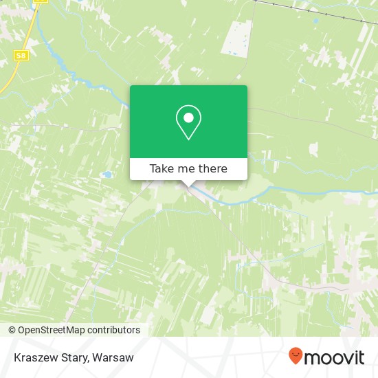 Kraszew Stary map