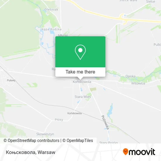 Карта Коњсковола