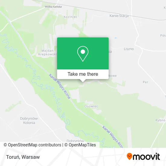 Карта Toruń