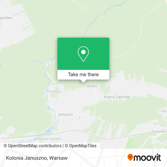 Карта Kolonia Januszno