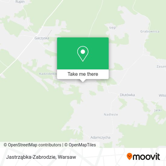 Jastrząbka-Zabrodzie map