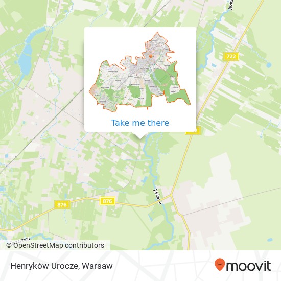 Henryków Urocze map