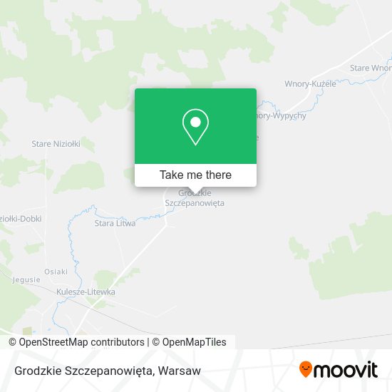 Grodzkie Szczepanowięta map