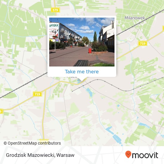 Grodzisk Mazowiecki map