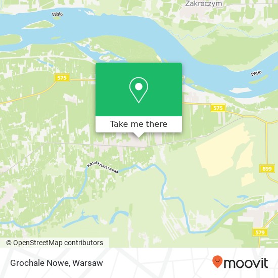 Grochale Nowe map