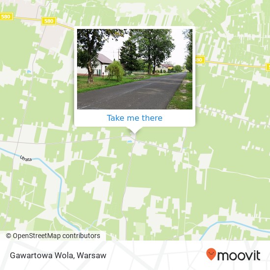 Gawartowa Wola map