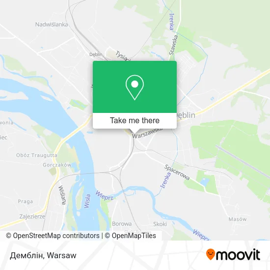 Демблін map