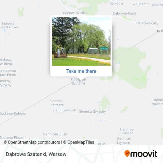 Dąbrowa Szatanki map