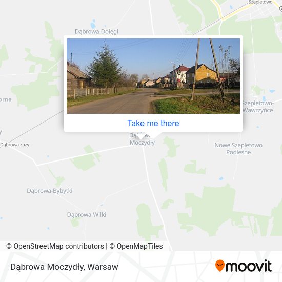 Карта Dąbrowa Moczydły