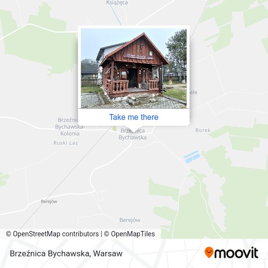 Brzeźnica Bychawska map