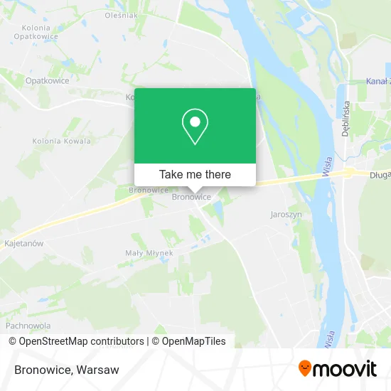 Карта Bronowice
