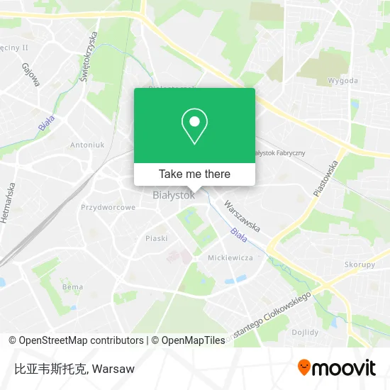 Карта 比亚韦斯托克