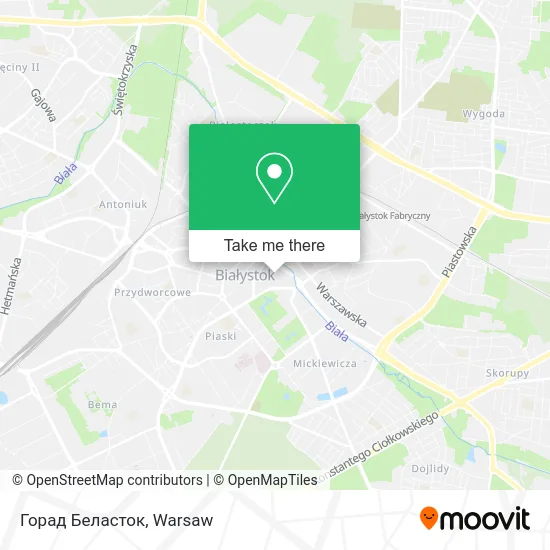 Горад Беласток map