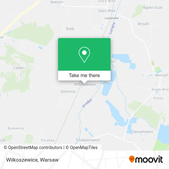Карта Wilkoszewice