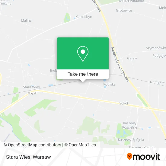 Stara Wies map