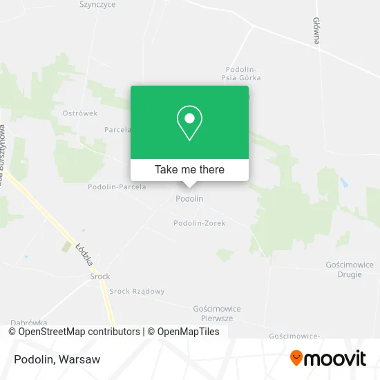 Podolin map