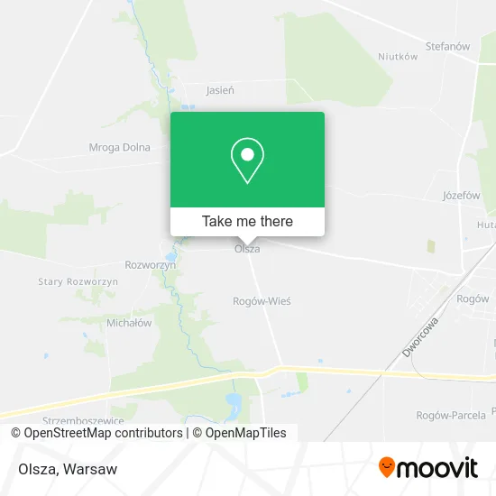 Карта Olsza