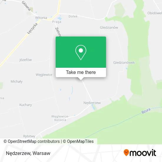 Карта Nędzerzew