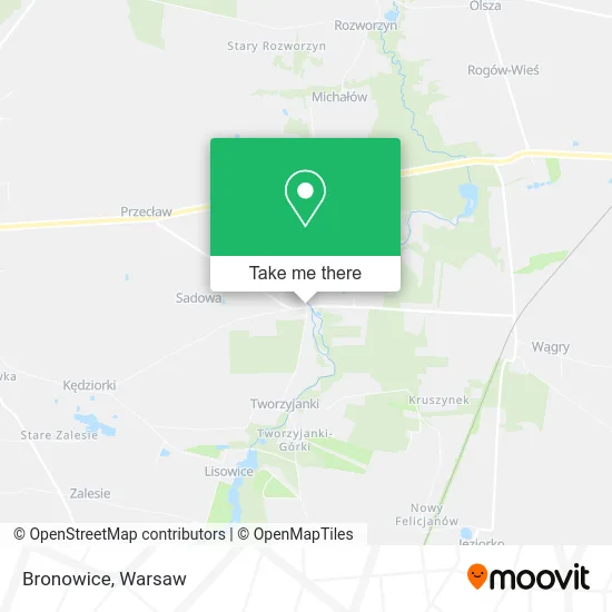 Карта Bronowice