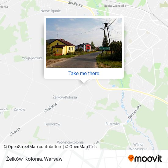 Żelków-Kolonia map