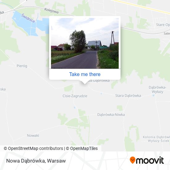 Nowa Dąbrówka map