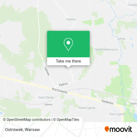 Ostrówek map