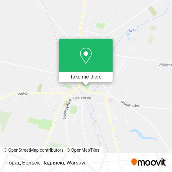 Горад Бельск Падляскі map